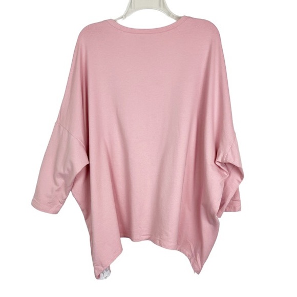 Last Tango Pink Pullover Top One Size - Picture 2 of 4